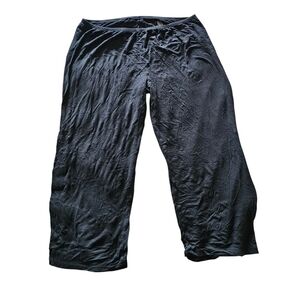 Cool Nights by Soma Black Bamboo Lounge Pants Size L
